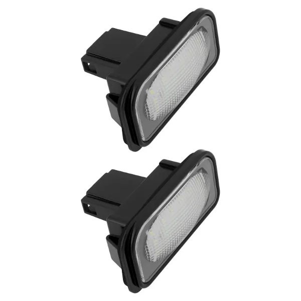 Lanterna da luz de fundo de matrícula traseira 2038200556 Mercedes