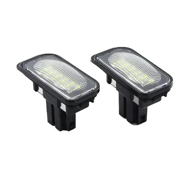 Lanterna da luz de fundo de matrícula traseira A2038200066 Mercedes