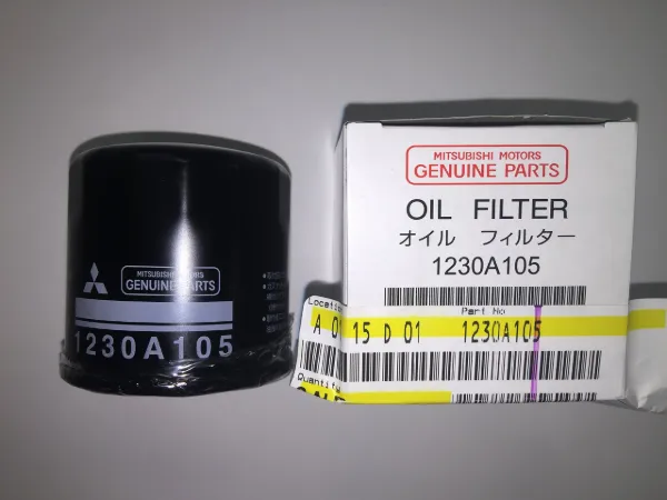 Filtro de óleo 1230A105 Mitsubishi