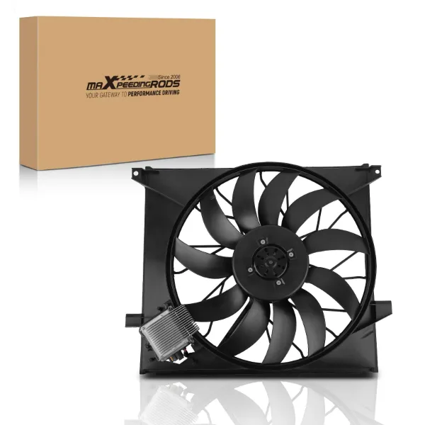 Difusor do radiador de esfriamento, montado com motor e roda de aletas A1635000293 Mercedes
