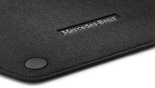 Tapetes dianteiros + traseiros, kit 25368028029J74 Mercedes