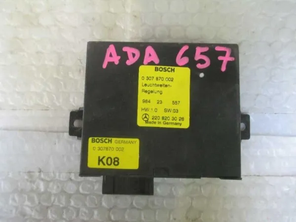 Módulo de direção (Centralina eletrônica) das luzes 2208203026 Mercedes