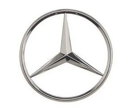 Emblema de tampa de porta-malas (emblema de firma) 2037580058 Mercedes