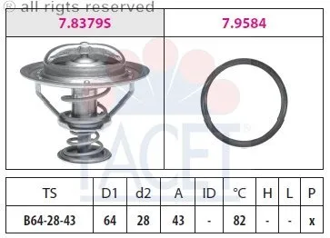 Termostato 21200BN301 Nissan/Infiniti