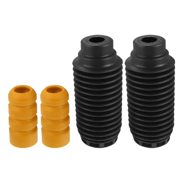 Pára-choque (grade de proteção) de amortecedor dianteiro + bota de proteção 9636263880 Peugeot/Citroen