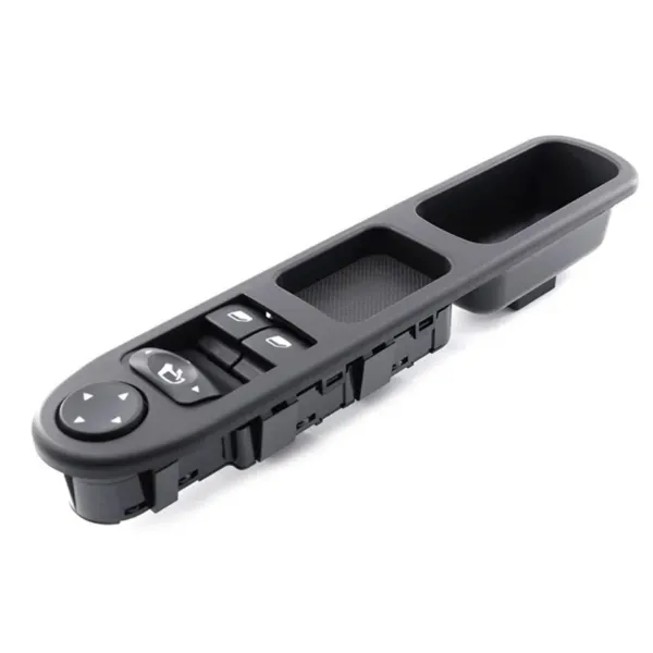 Unidade de botões dianteira esquerda de controlo de elevador de vidro 96351622XT Peugeot/Citroen