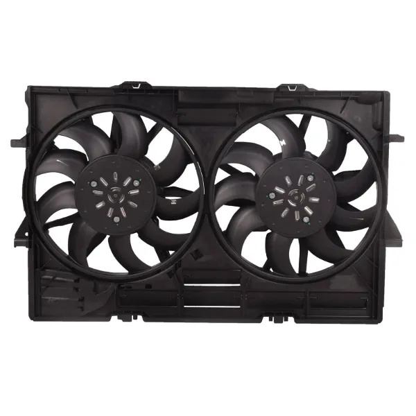 Difusor do radiador de esfriamento, montado com motor e roda de aletas 95B121003A Porsche