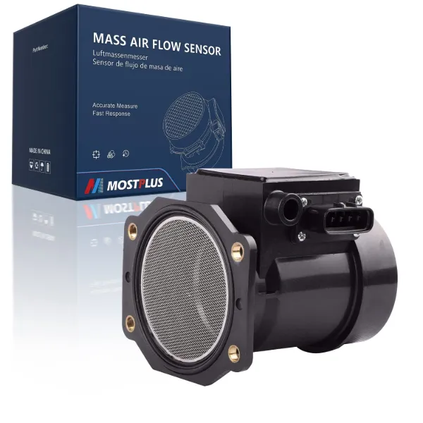 Sensor de fluxo (consumo) de ar, medidor de consumo M.A.F. - (Mass Airflow) 22680AA160 Subaru