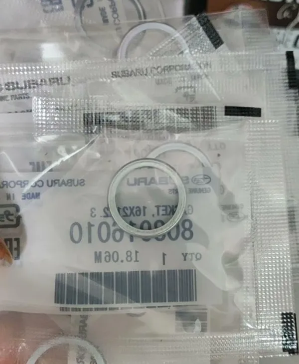 Vedante de rolha de panela de motor 803916010 Subaru