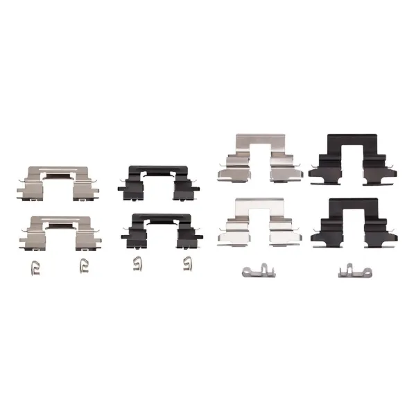 Kit de molas de fixação de sapatas de disco dianteiras 0494733180 Toyota