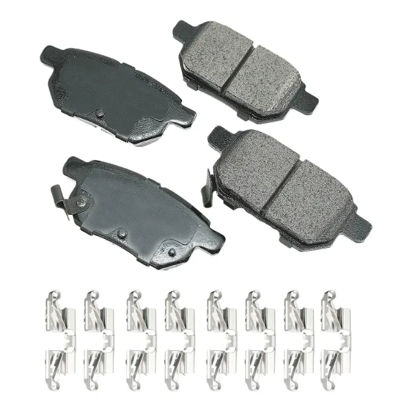 Sapatas do freio traseiras de disco 0446612150 Toyota