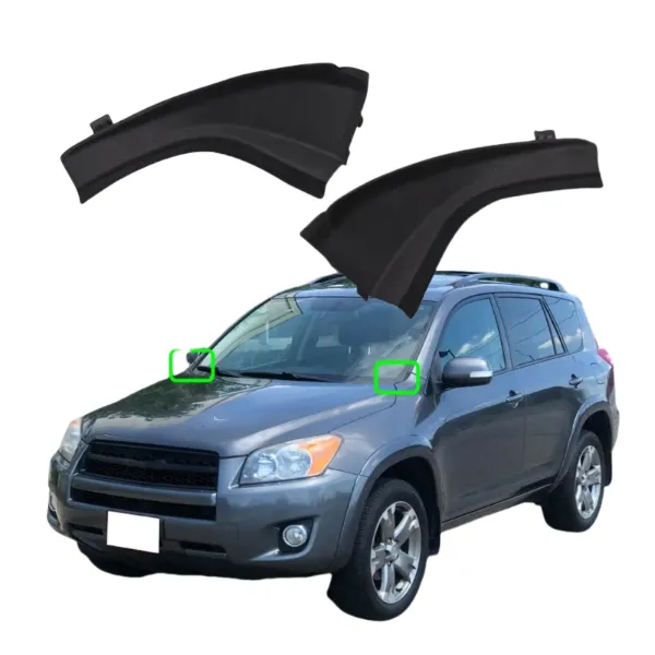 Moldura direita de pára-brisas 5386642012 Toyota