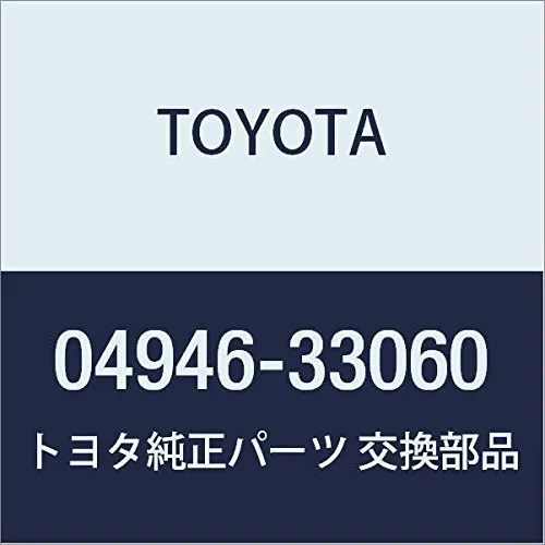 Chapa anti-ruído de fixação de sapata do freio traseira 0494633060 Toyota