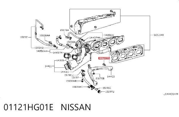  01121HG01E Nissan/Infiniti