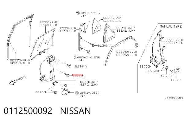  0112500092 Nissan/Infiniti