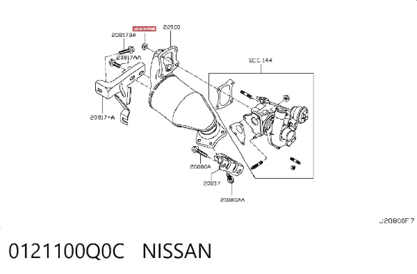  0121100Q0C Nissan/Infiniti