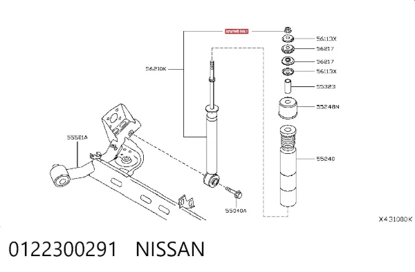  0122300291 Nissan/Infiniti