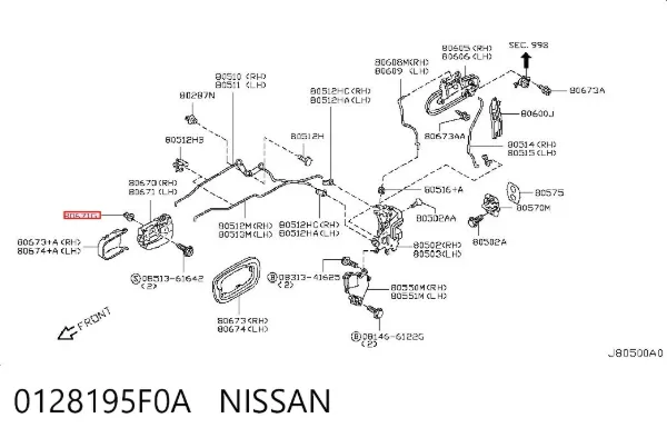  0128195F0A Nissan/Infiniti