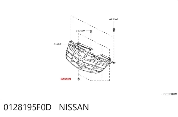  0128195F0D Nissan/Infiniti