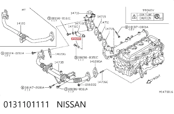  0131101111 Nissan/Infiniti