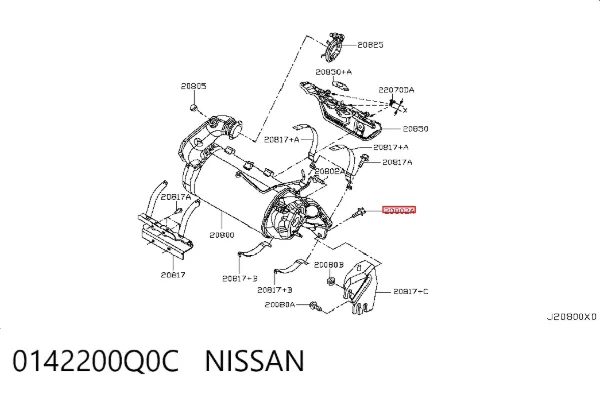  0142200Q0C Nissan/Infiniti