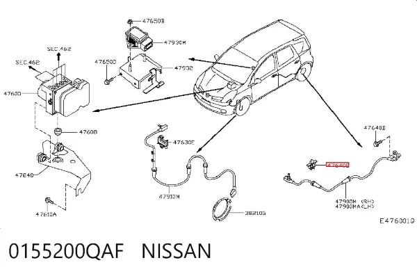  0155200QAF Nissan/Infiniti