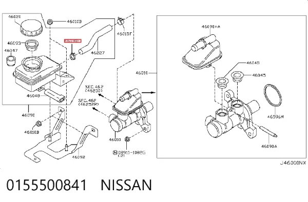  0155500841 Nissan/Infiniti