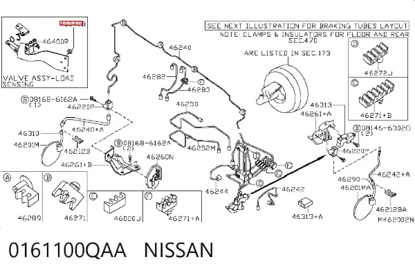  0161100QAA Nissan/Infiniti