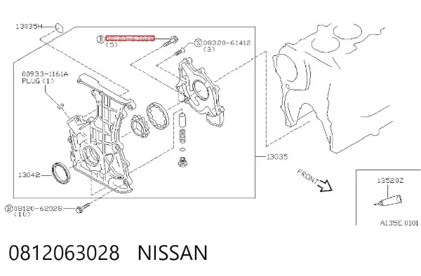  0812063028 Nissan/Infiniti