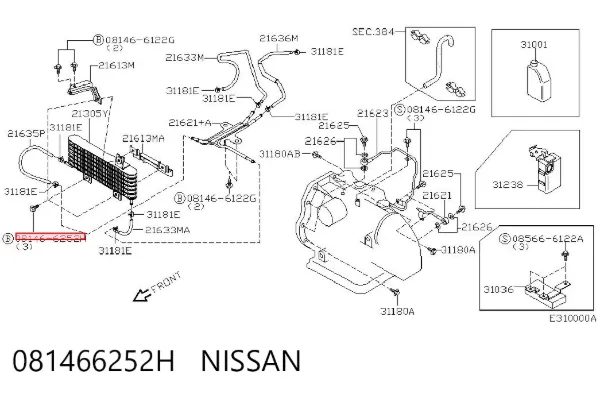  081466252H Nissan/Infiniti