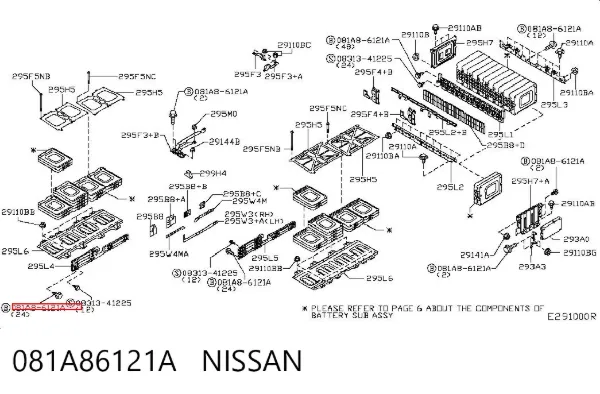  081A86121A Nissan/Infiniti