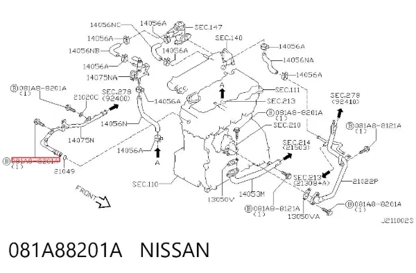  081A88201A Nissan/Infiniti