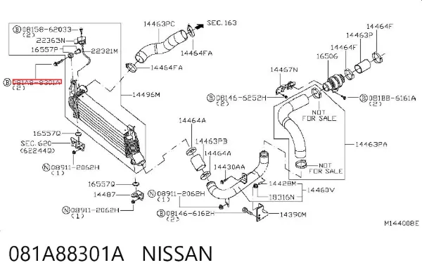  081A88301A Nissan/Infiniti