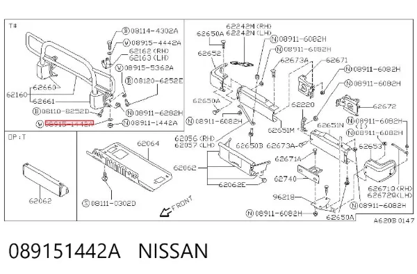  089151442A Nissan/Infiniti
