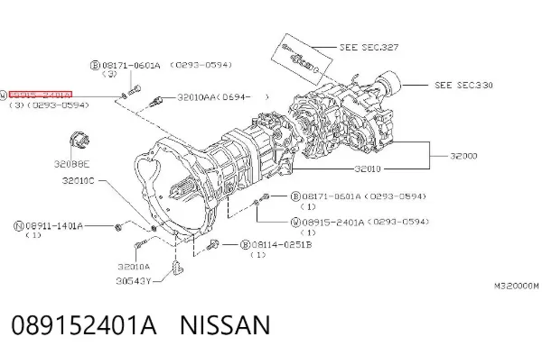  089152401A Nissan/Infiniti