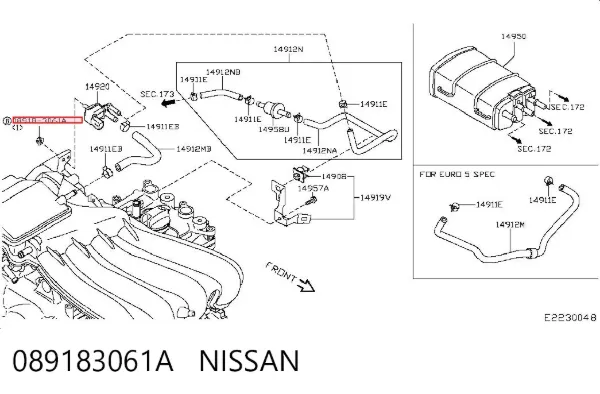  089183061A Nissan/Infiniti