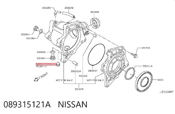  089315121A Nissan/Infiniti