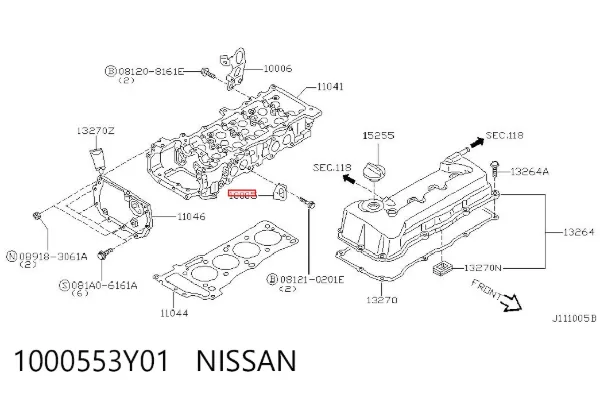  1000553Y01 Nissan/Infiniti
