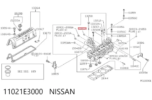  11021E3000 Nissan/Infiniti