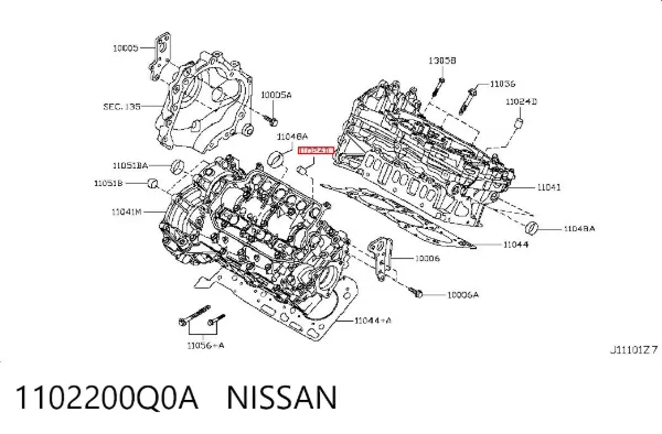 1102200Q0A Nissan/Infiniti