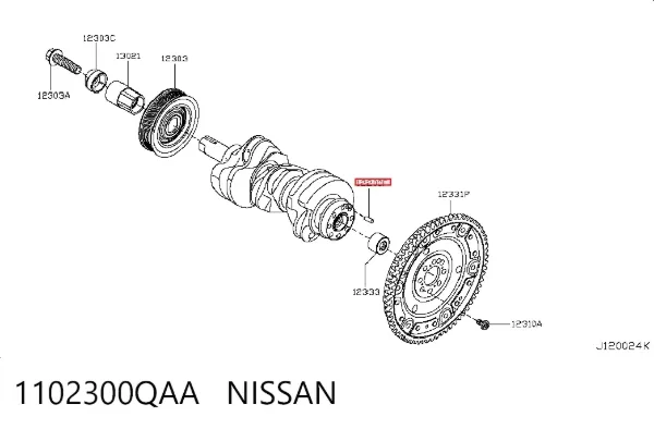 1102300QAA Nissan/Infiniti