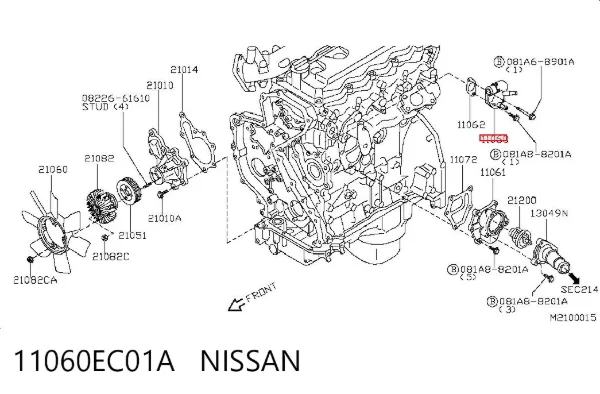  11060EC01A Nissan/Infiniti