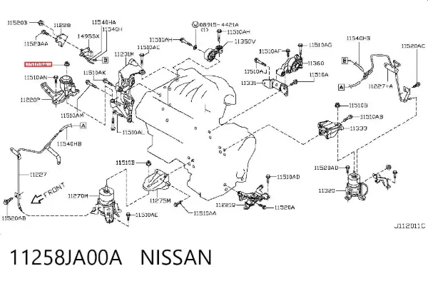  11258JA00A Nissan/Infiniti