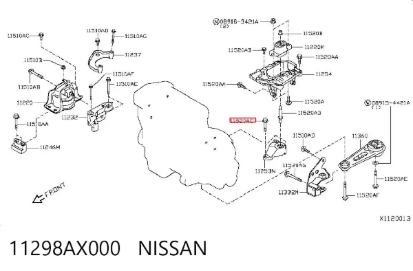  11298AX000 Nissan/Infiniti