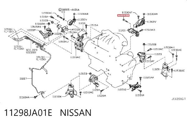  11298JA01E Nissan/Infiniti