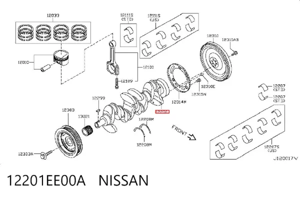 Cambota de motor Nissan Micra C+C III