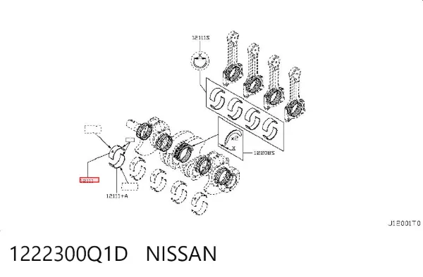  1222300Q1D Nissan/Infiniti