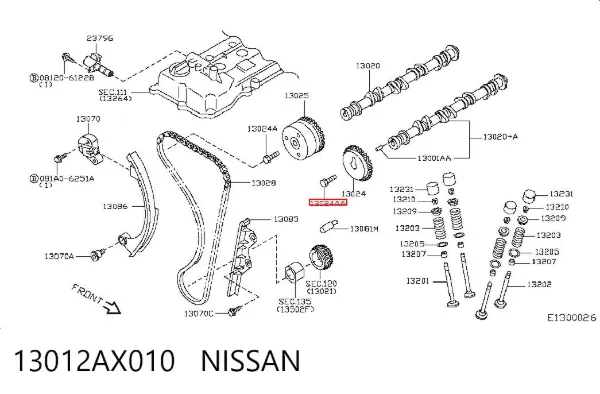 13012AX010 Nissan/Infiniti