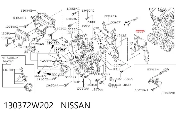 130372W202 Nissan/Infiniti