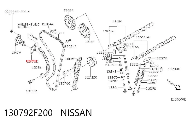  130792F200 Nissan/Infiniti